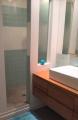 Bathroom-Shower-Bedrooms level, apartment for temporary rentals in Downtown Montreal