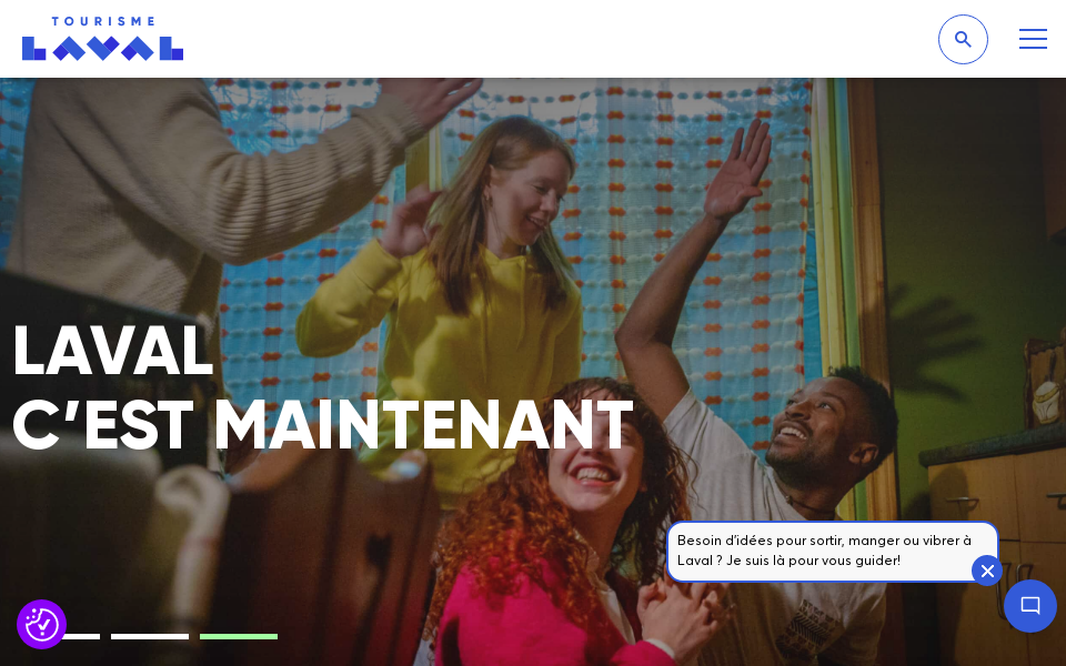 www.tourismelaval.com/ screen capture