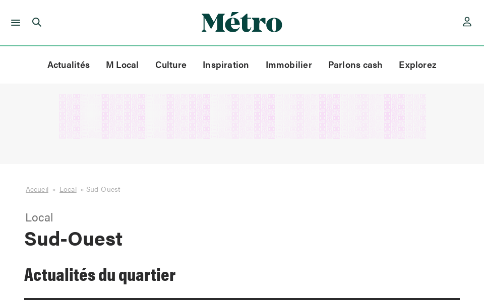 journalmetro.com/local/sud-ouest/ screen capture