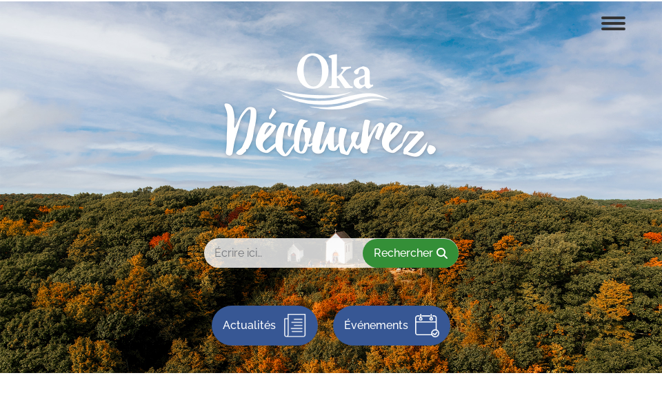 municipalite.oka.qc.ca/ screen capture