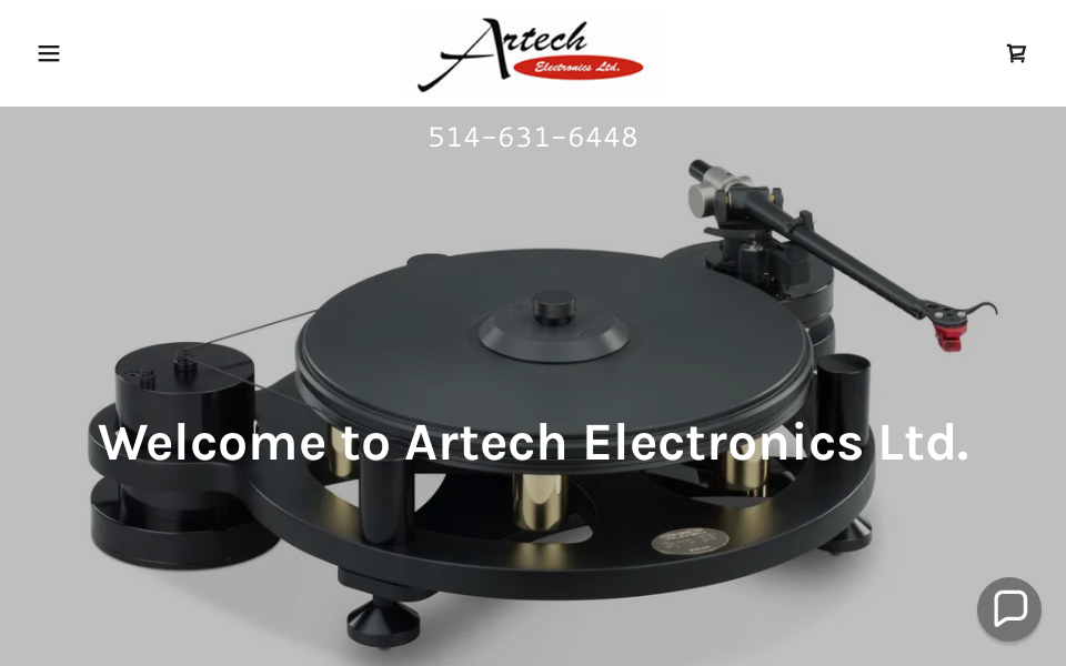 artech-electronics.com/ screen capture