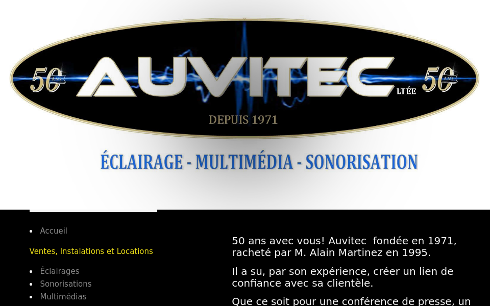 www.auvitec.ca/ screen capture