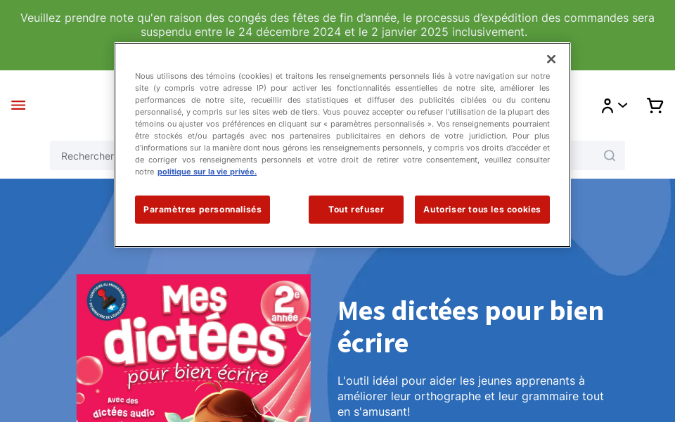 editionscaractere.com/ screen capture