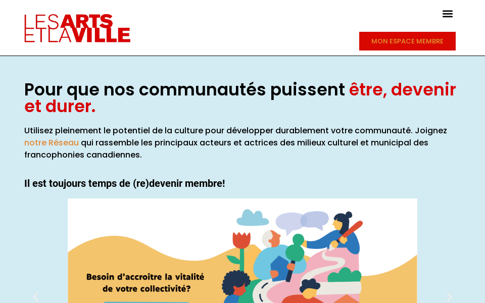 arts-ville.org/ screen capture