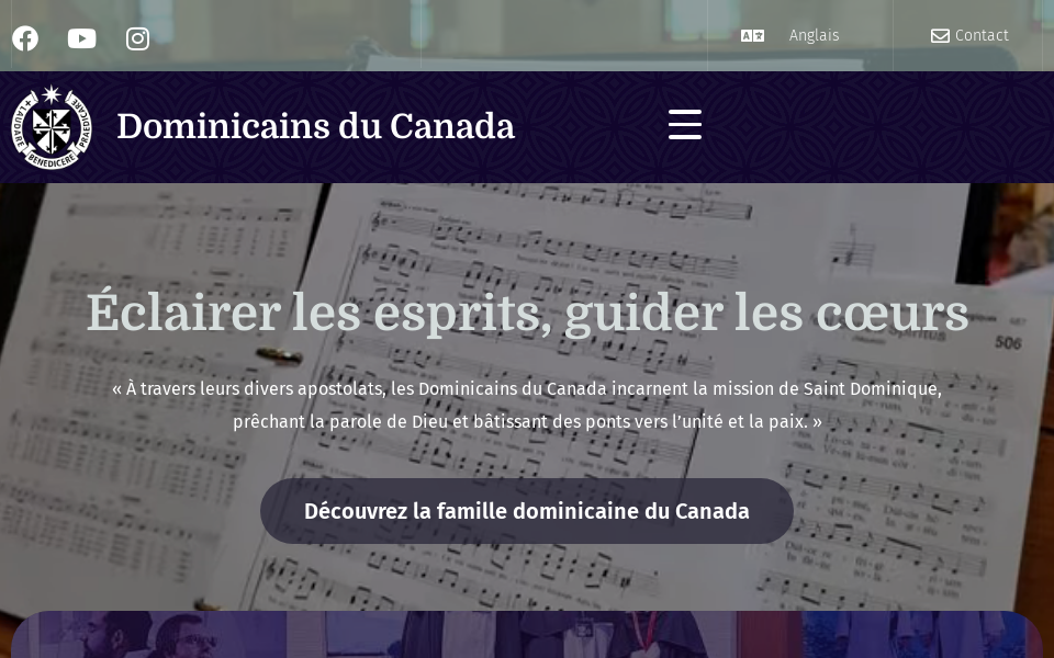 dominicains.ca/ screen capture