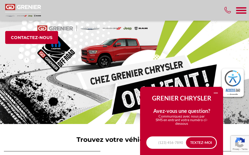 www.grenierchrysler.com/ screen capture