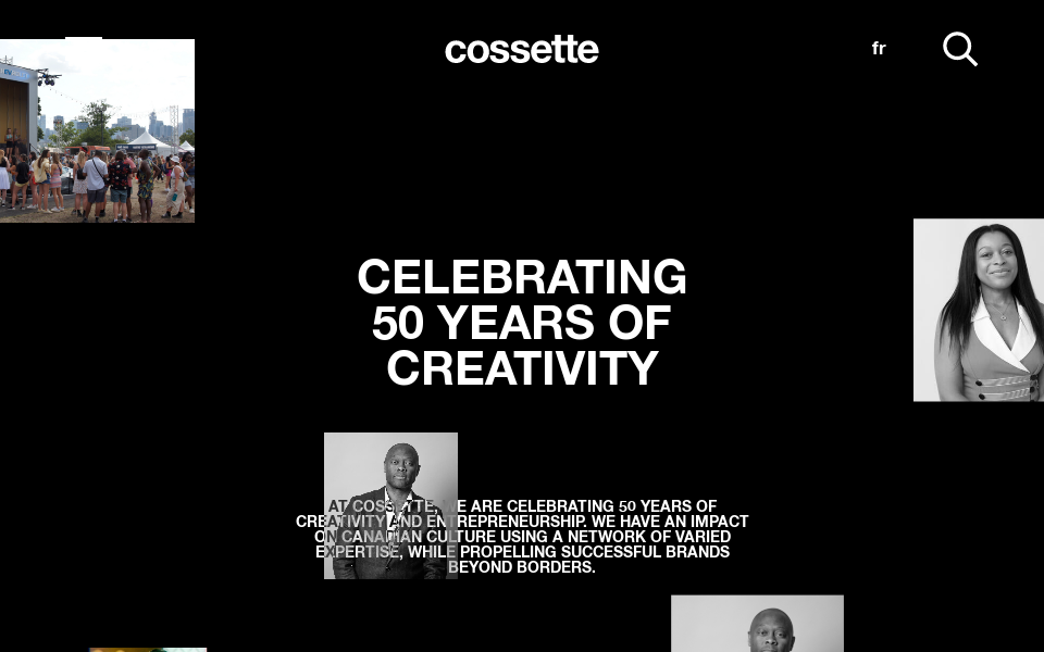 www.cossette.com/ screen capture