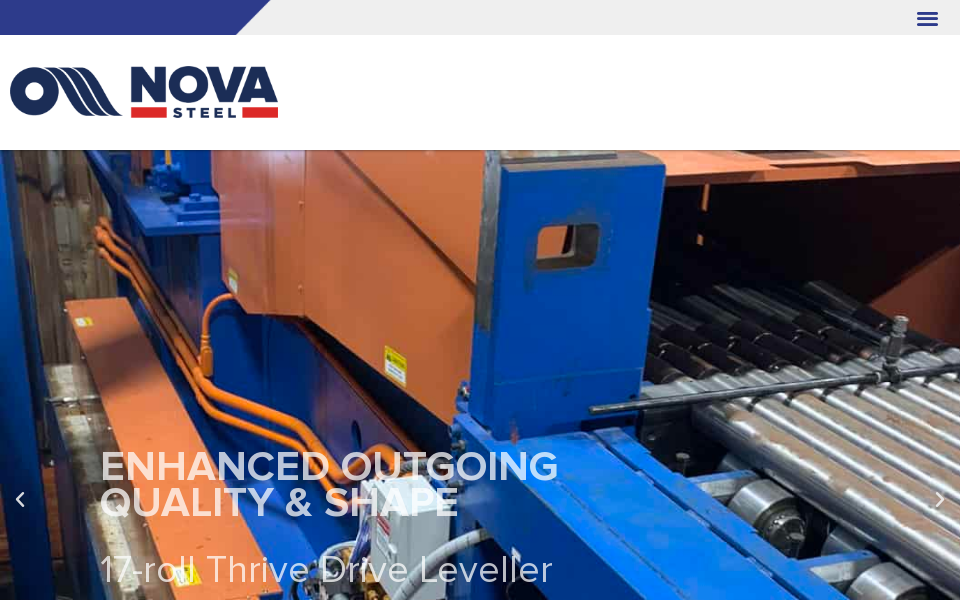 www.novasteel.ca/ screen capture