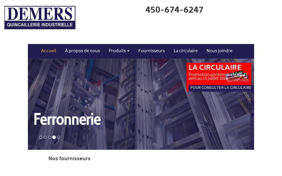 www.quincailleriedemers.com/ screen capture