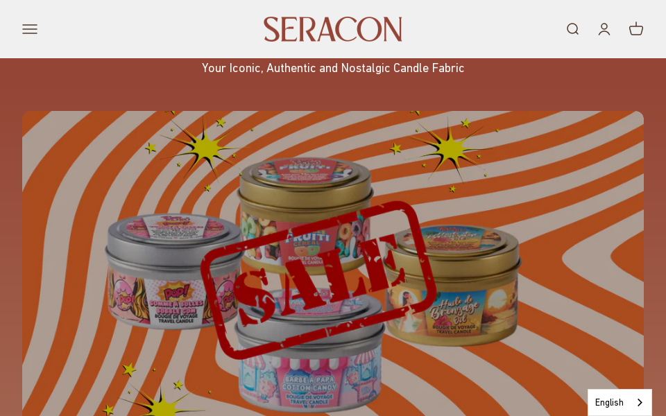 www.seraconcandles.com/ screen capture