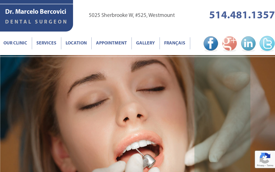 sourire.ca/ screen capture