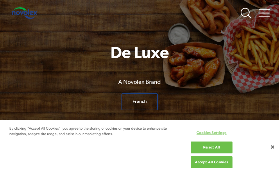 novolex.com/deluxe-packaging/ screen capture