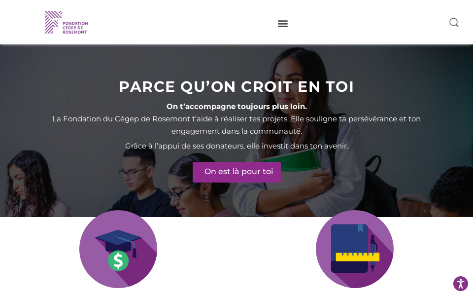 fondationcrosemont.ca/ screen capture