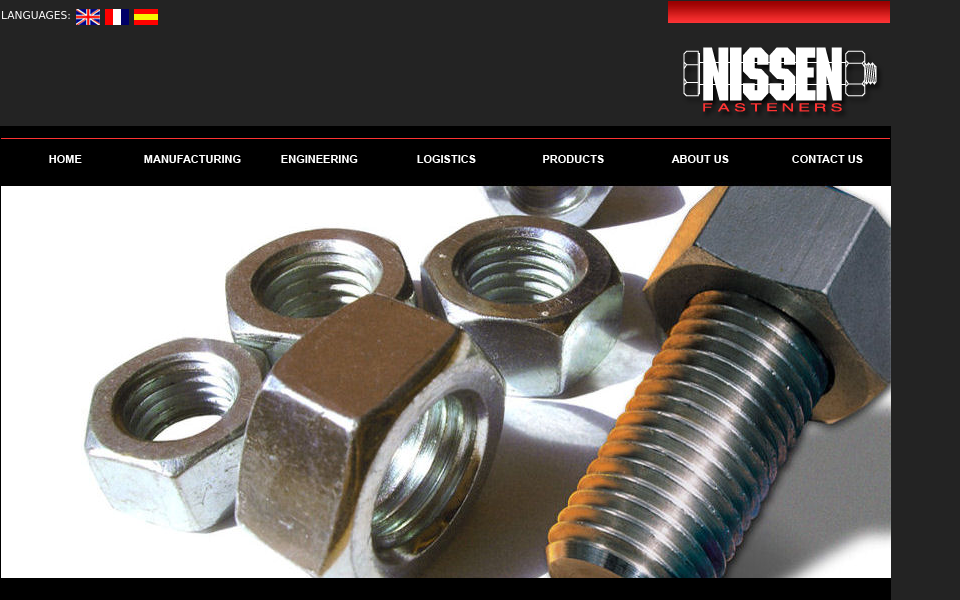 www.nissenfasteners.com/ screen capture