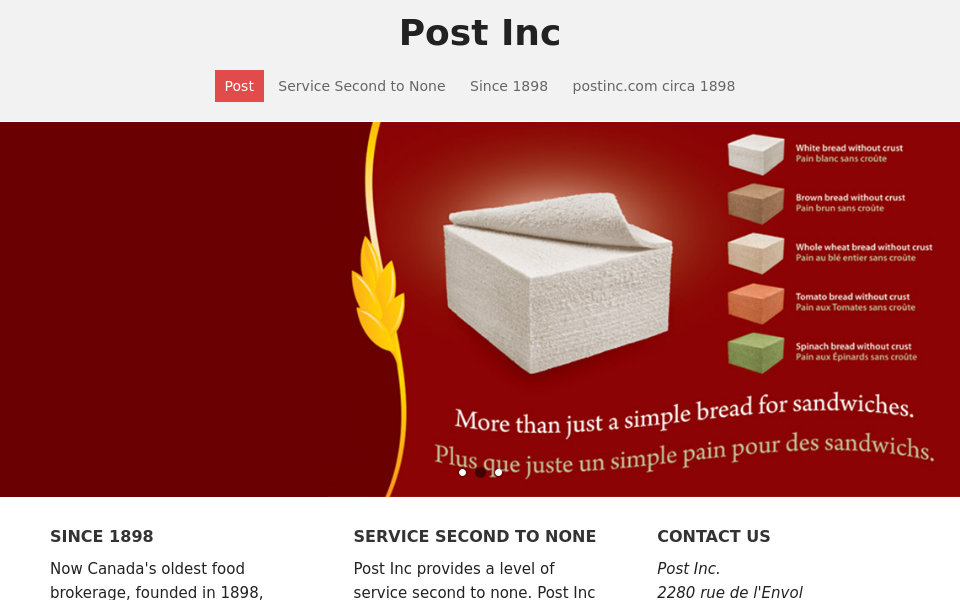 postinc.com/ screen capture