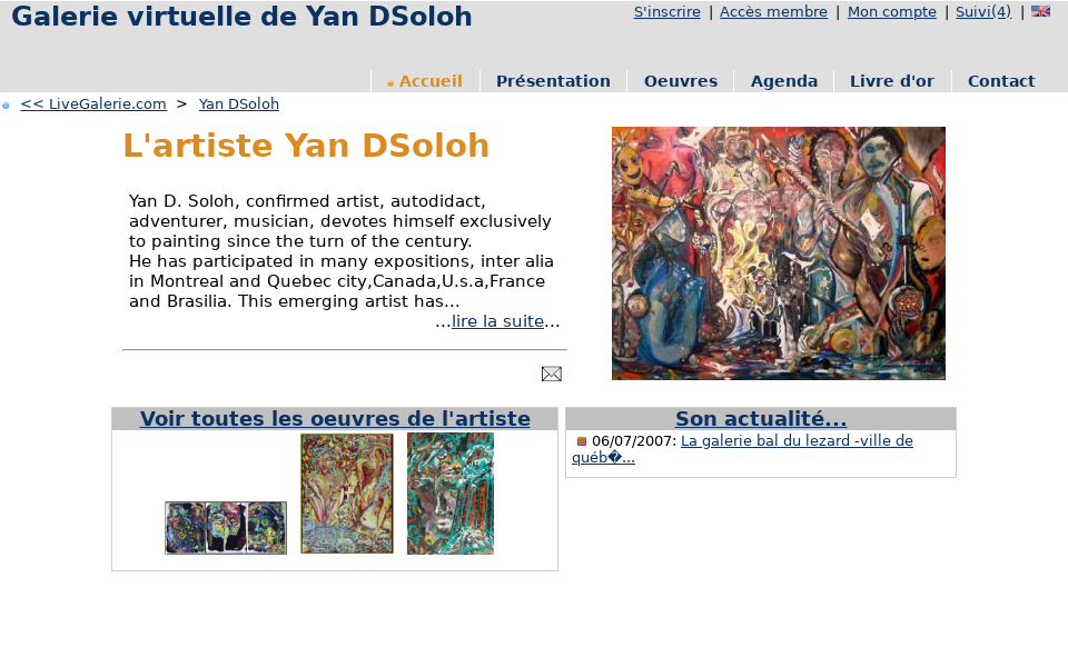 yandsoloh.livegalerie.com/ screen capture