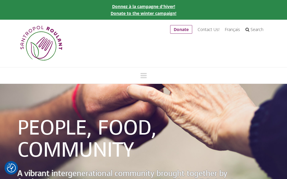 www.santropolroulant.org/ screen capture