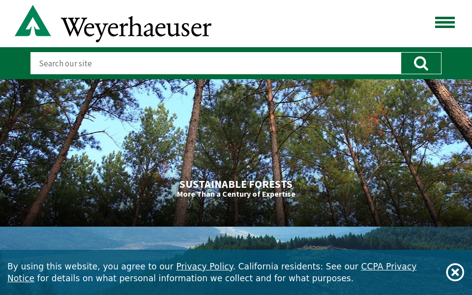 www.weyerhaeuser.com/ screen capture