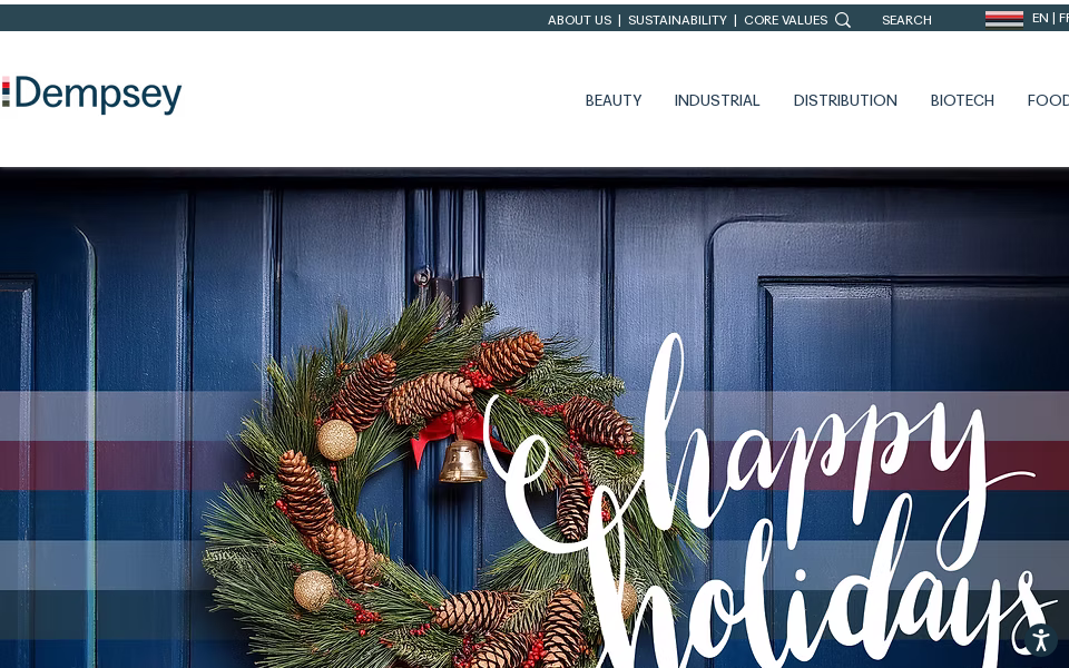 dempseycorporation.com/ screen capture