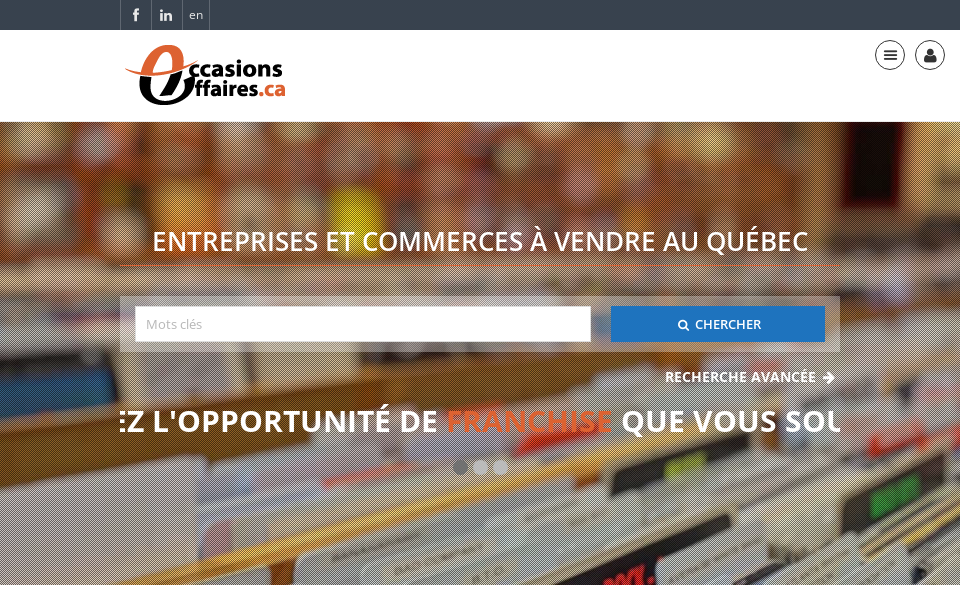 occasionsaffaires.ca/ screen capture