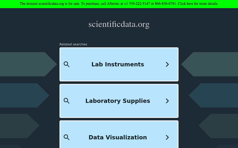 www.scientificdata.org/ screen capture