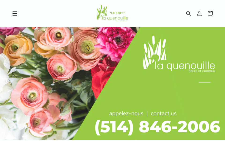 floristlaquenouille.com/ screen capture