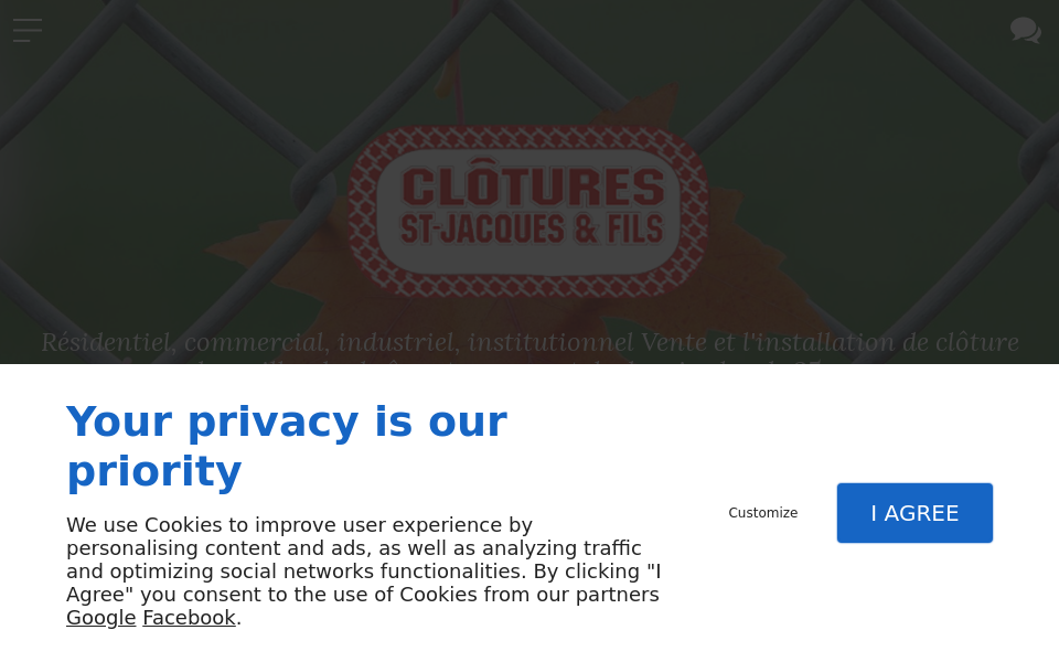 www.cloturestjacques.ca/ screen capture