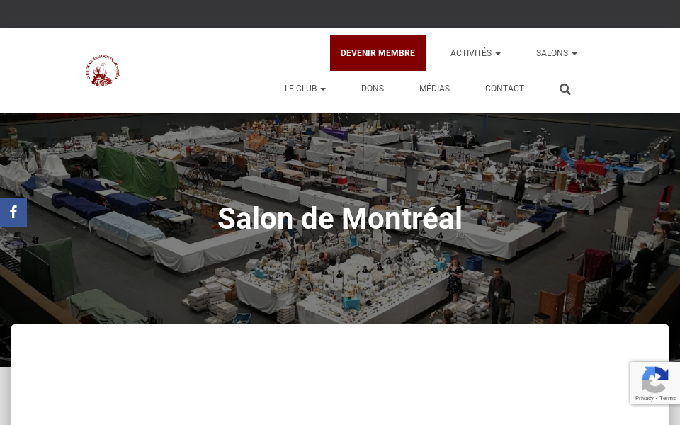 clubmineralogiemtl.com/salons/montreal/ screen capture