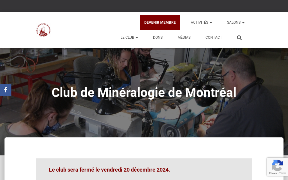 clubmineralogiemtl.com/ screen capture