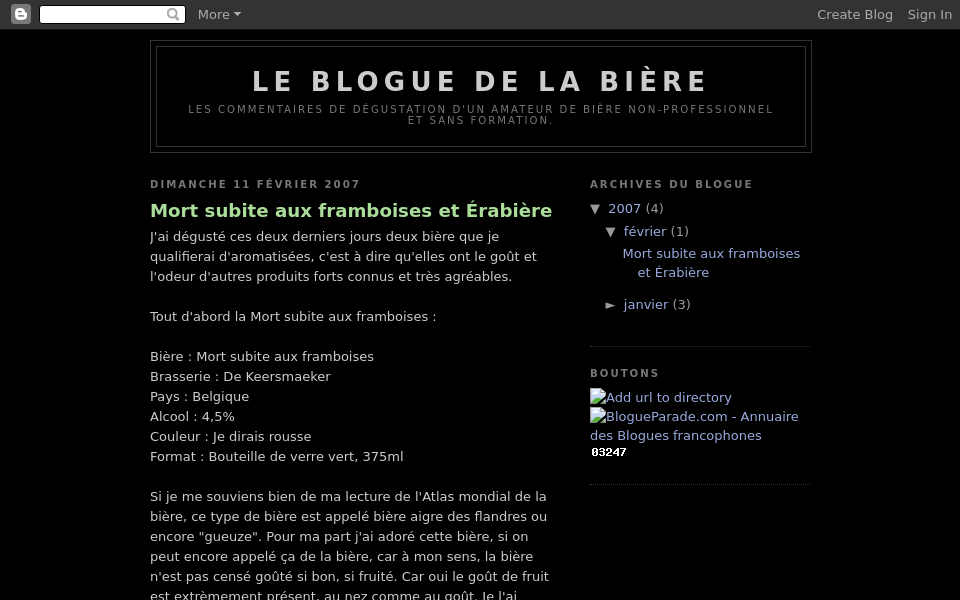 bloguedelabiere.blogspot.com/ screen capture