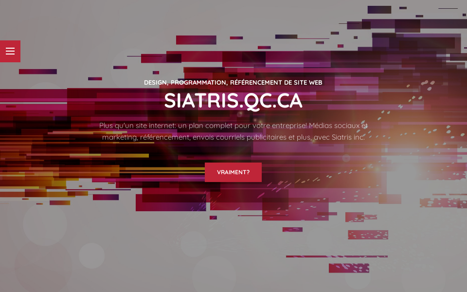 www.siatris.qc.ca/ screen capture