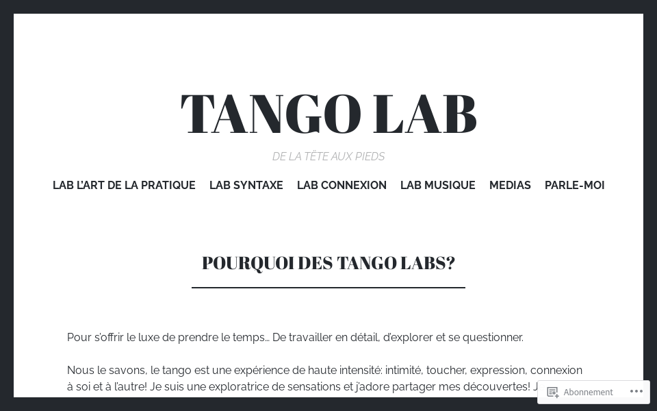 tangolab.ca screen capture