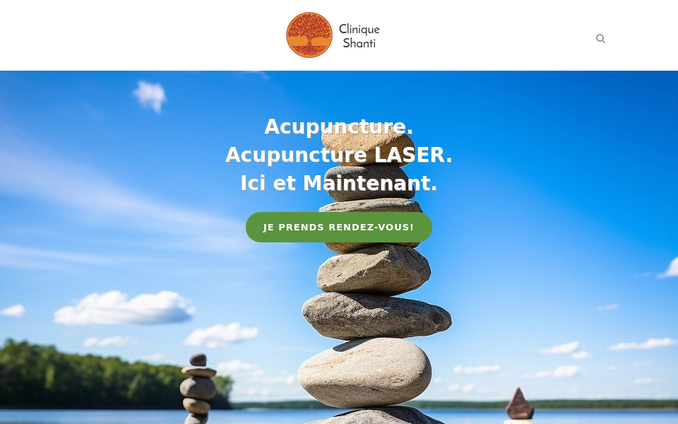 www.clinique-shanti.com/ screen capture