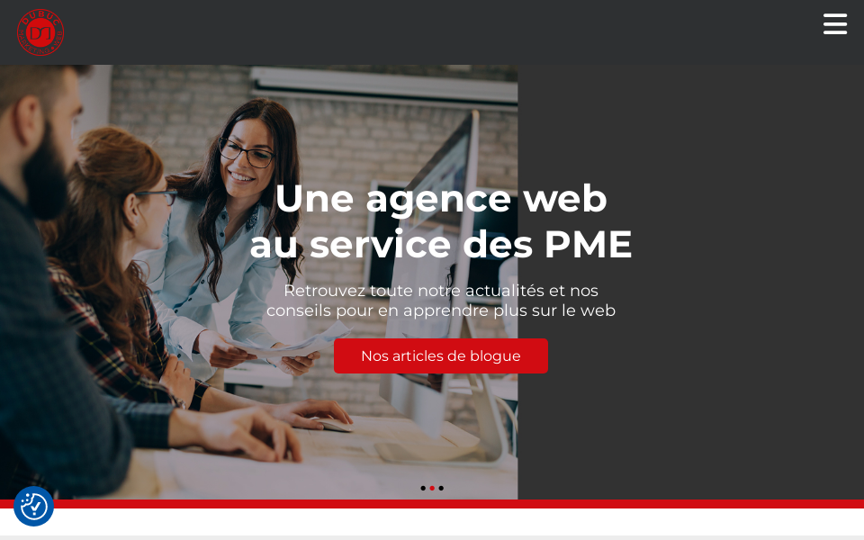 dubucmarketing.com/ screen capture