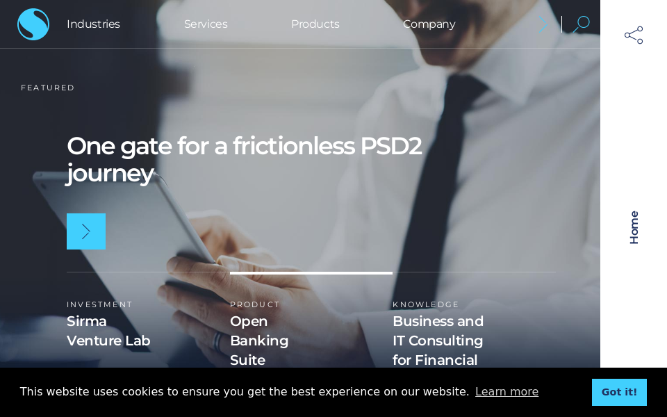 sirma.com/ screen capture