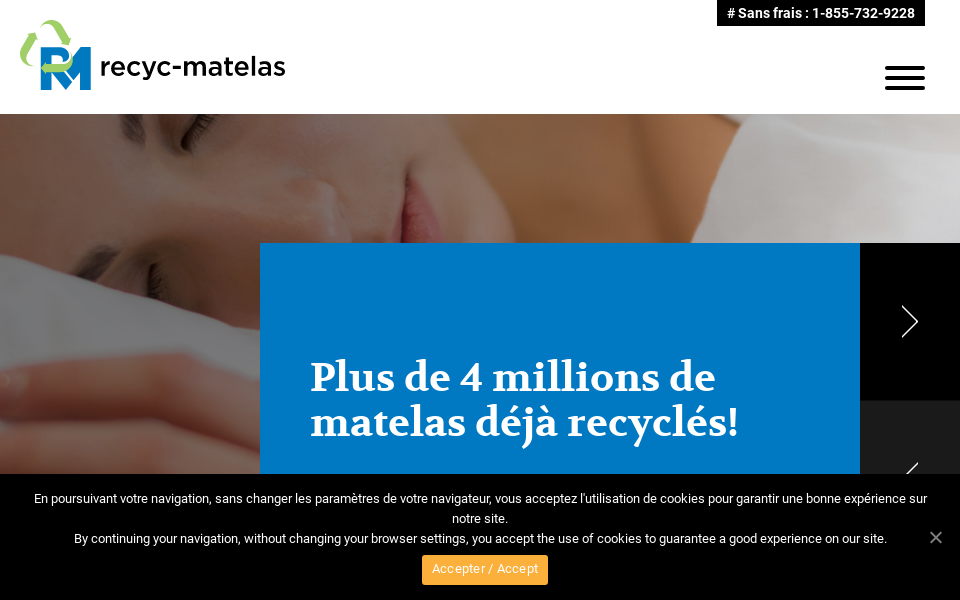 www.recyc-matelas.com/ screen capture