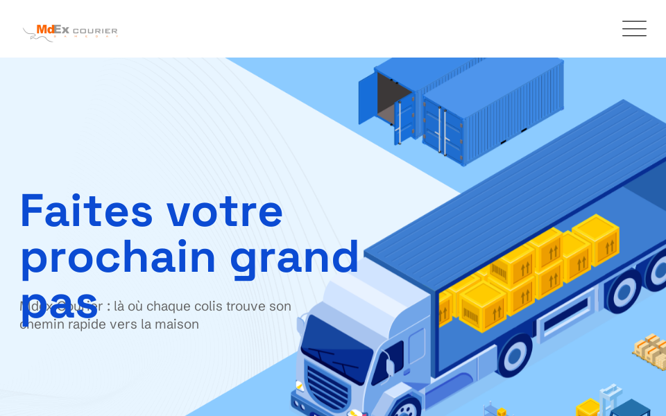 courriermdex.ca/ screen capture