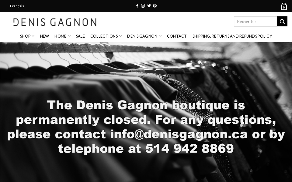 denisgagnon.ca/ screen capture