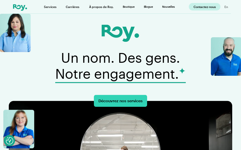 servicesroy.com/ screen capture