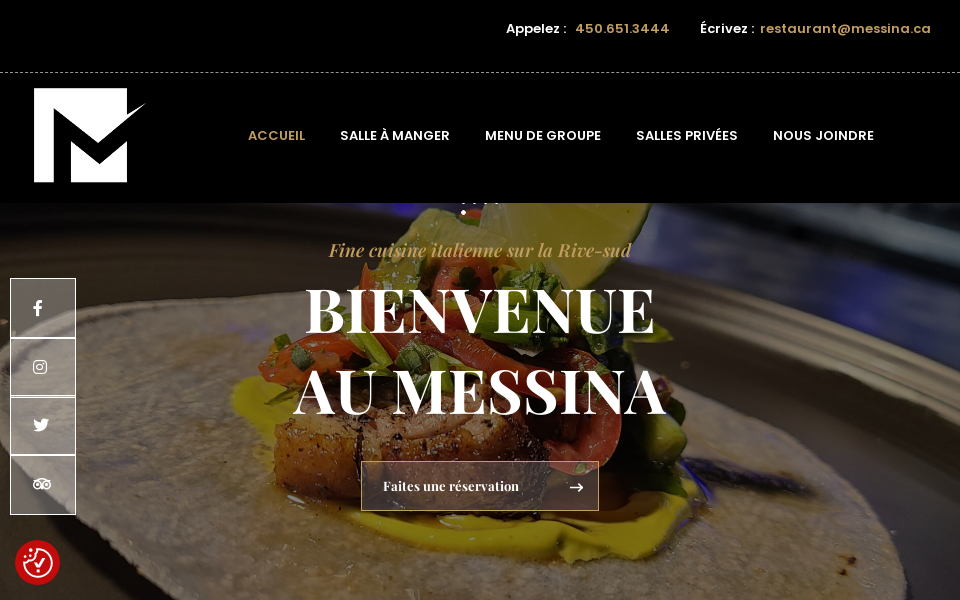 messina.ca/ screen capture