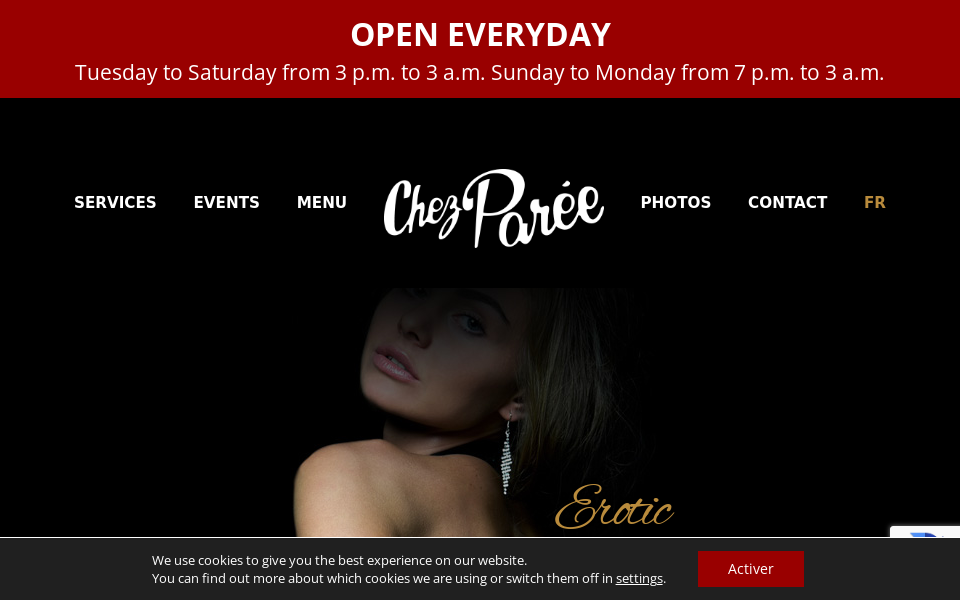 chezparee.ca/ screen capture