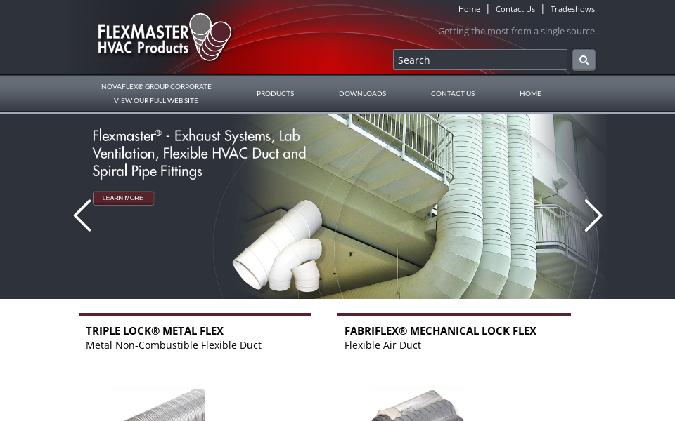 www.flexmaster.com/ screen capture
