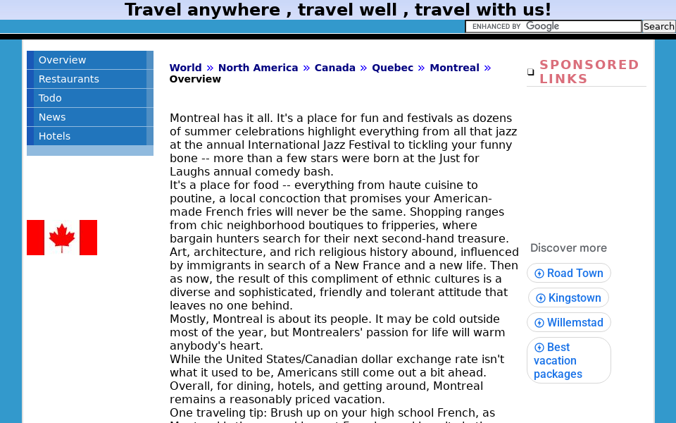 www.trav-well.com/montreal.htm screen capture