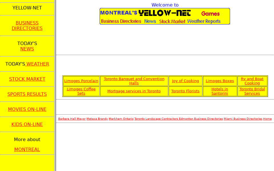 www.yellow-net.com/montreal.htm screen capture