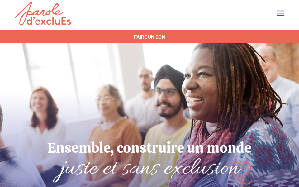 parole-dexclues.ca/ screen capture