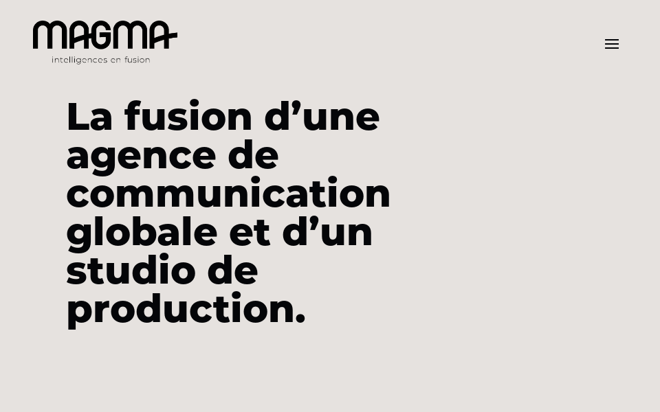 agencemagma.ca/ screen capture