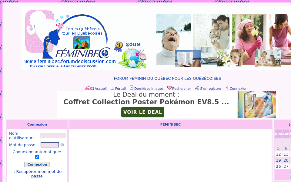 feminibec.forumdediscussions.com/ screen capture