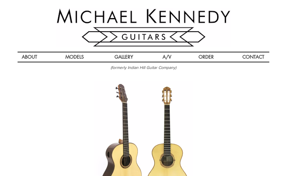 indianhillguitars.com/ screen capture