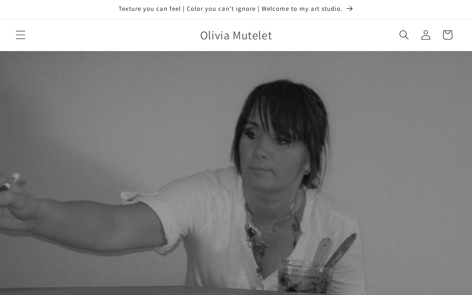 oliviamutelet.com/ screen capture