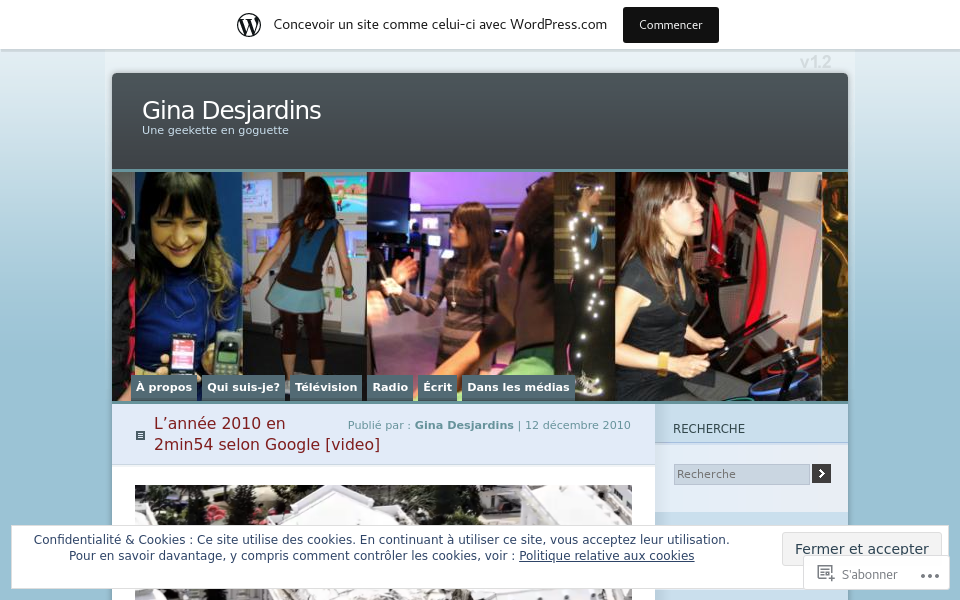 ginadesjardins.wordpress.com/ screen capture